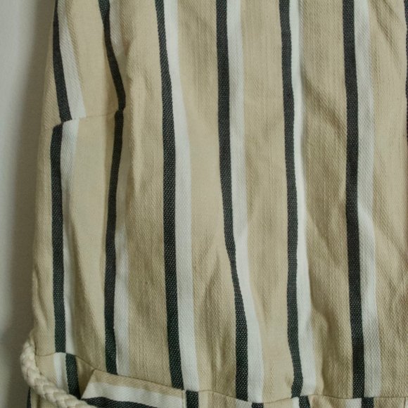 ASOS Neutrals Striped Dress w/ pockets - Picture 7 of 7